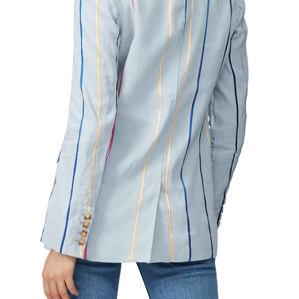 Derek Lam x RTR Linen Blend Blazer - Picture 2 of 5